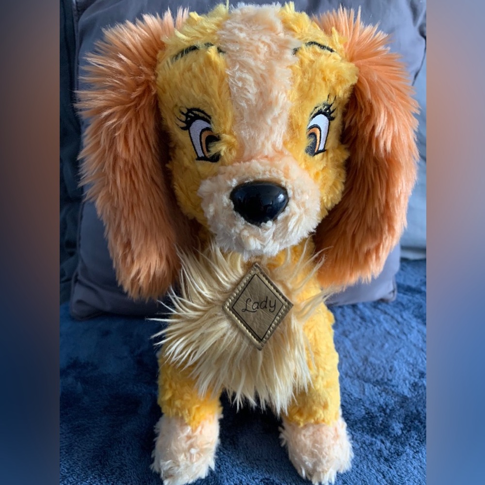 Build A Bear - Lady and The Tramp Disney Stuffed Animal Plush